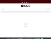 Tablet Screenshot of bodegasrosas.com